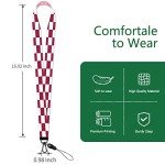 5 Pack Neck Lanyard for Keys ID Badges Key Chain Card Cute Anime Cartoon Lanyards for Women Men Guys Girl Boys Kids Teachers The Office Keychains GS347