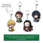 5 Pack Neck Lanyard for Keys ID Badges Key Chain Card Cute Anime Cartoon Lanyards for Women Men Guys Girl Boys Kids Teachers The Office Keychains GS347