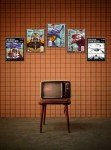 Ouroboros Art & Design – Neon Genesis Evangelion NERV Anime Poster - Wall Decoration - Gaming Room - 5 Pieces - 8x10’’ Inch Unframed