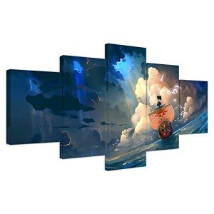 Straw Hat Pirates Canvas Print Wall Art