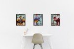 Ouroboros Art & Design – Neon Genesis Evangelion NERV Anime Poster - Wall Decoration - Gaming Room - 5 Pieces - 8x10’’ Inch Unframed