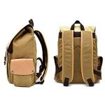 Lukvuzo Japanese Anime Backpacks Canvas Shoulders bag 3D Print Daypack Backpack Laptops Back Pack for Anime Fans, Yellow