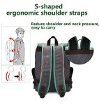 Lukvuzo Japanese Anime Backpacks Canvas Shoulders bag 3D Print Daypack Backpack Laptops Back Pack for Anime Fans, Yellow