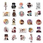 Toilet-Bound Hanako-kun Stickers 50 PCS - Funny for Teens, Girls, Adults & Kids - Waterproof Vinyl for Water Bottles, Laptop, Phone, Hydro Flask