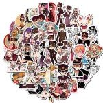 Toilet-Bound Hanako-kun Stickers 50 PCS - Funny for Teens, Girls, Adults & Kids - Waterproof Vinyl for Water Bottles, Laptop, Phone, Hydro Flask