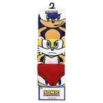 Bioworld Sonic the Hedgehog Main Characters Animigos Casual Crew Socks Set for Men 3-Pack