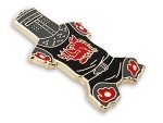 Pinsanity Black Knight "Just A Flesh Wound" Enamel Lapel Pin