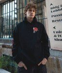 Riot Society Geisha Samurai Mens Hoodie - Black, Large