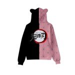 YUESUO Anime Lemon Slayer Hoodies, Unisex 3D Printed Cosplay Cute Sweatshirt for Men Women