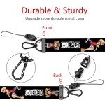 3 Pack Neck Lanyard with ID Badge Holder for Keys Key Chain Card Funny Cool Anime Lanyards for Women Men Guys Girl Boys Kids Present GS414