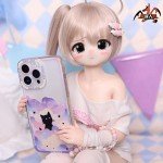 Mozu Benay 1/3 Female Seamless Anime Action Figures Full Silicone Material, JYFigures 65cm Flexible Female Figure Dolls for Cosplay/Photography/Arts (Wig) (Standard)