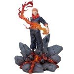 MABAIUDE Itadori Yuji Figure Statue JJK Figure, 1/7 Scale Anime Ryomen Sukuna Figure Fighting Scene Sculpture Handmade Collectible Desktop Decoration Gifts for Fans