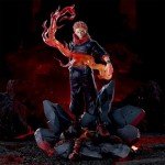 MABAIUDE Itadori Yuji Figure Statue JJK Figure, 1/7 Scale Anime Ryomen Sukuna Figure Fighting Scene Sculpture Handmade Collectible Desktop Decoration Gifts for Fans