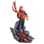 MABAIUDE Itadori Yuji Figure Statue JJK Figure, 1/7 Scale Anime Ryomen Sukuna Figure Fighting Scene Sculpture Handmade Collectible Desktop Decoration Gifts for Fans
