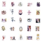 50PCS Anime Puella Magi Madoka Magica Stickers,Popular Classic Anime Stickers for Laptop Water Bottles Phone Case Notebook Decal (Puella Magi Madoka Magica)