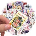 50PCS Anime Puella Magi Madoka Magica Stickers,Popular Classic Anime Stickers for Laptop Water Bottles Phone Case Notebook Decal (Puella Magi Madoka Magica)