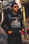 Pininerr Anime Hoody for Men Teen Boys-Classic Long Sleeve Casual Sweatshirt Black
