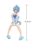 QAHEART Anime Figure Rem/Ram Ramu Figure PVC Action Girl Figurine Model Statue Ornaments Decoration