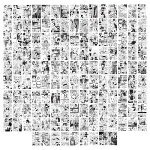 Anime Room Decor, 144pcs Manga Prints, Anime Posters | Wall Collage Kit Manga Panel Aesthetic Posters For Room | Dorm Decor | Teen Girl Bedroom Decor