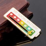 Battery mood pin - My Battery mood Creative Lapel Pin, Fun Enamel Emotional Pin 13 Days A Week