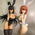 Black Bunny Aoi & White Bunny Summer Bud Figure Original Character 1/6 Scale PVC Anime Pre-painted Complete Figureine (White Bunny Summer Bud)