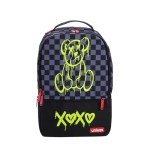 UNIKER Laptop Backpack for Boys,Graffiti Backpack for Men,Cartoon School Backpack,Designer Laptop Backpack for 15.6 Inch,Black Bear