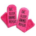HAPPYPOP Anime Gifts for Women Teen Girls- Anime Socks, Merch, Stuff