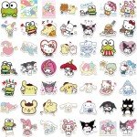 100 Cute Kawaii Anime Stickers Pack