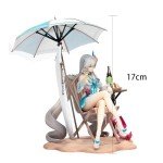 MABAIUDE Kiana Kaslana Figure Statue, 1:6 Scale Big Size Anime Figure Kiana Kaslana Swimsuit Summer Style Scene Sculpture, Handmade Desktop Figure Collectible Gifts