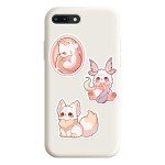 Cartoon Animal Stickers,50Pcs Kids Fantasy Creature Animals Waterproof Vinyl Stickers for Laptop Skateboard Bumper Journal,Cute Kawaii Anime Stickers for Girls Teens