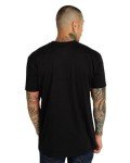 INTO THE AM Brain Invader Men's Tee - Nature Themed Graphic T-Shirts (Black, Large)