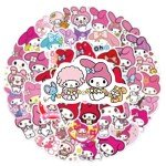 200-Piece Anime Sticker Pack for Fun Decor