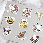 100 Cute Kawaii Anime Stickers Pack