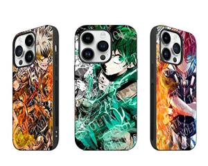 TNOLTK 3D iPh 13 Case Anime Motion Anime Phone Case Shockproof Soft TPU Anti-Scratch Non-Slip Japanese Manga Case for iPh 13 6.1 Inch