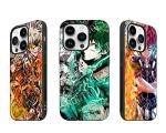TNOLTK 3D iPh 13 Case Anime Motion Anime Phone Case Shockproof Soft TPU Anti-Scratch Non-Slip Japanese Manga Case for iPh 13 6.1 Inch