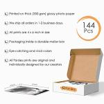 Fardes Anime Room Decor, 144pcs Aesthetic Wall Collage Kit, Manga Posters for Room, Black and White Kawaii Posters for Anime Wall Decors, Bedroom Decor, Trendy Stuff, Cute Room Decor for Gift