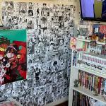 Fardes Anime Room Decor, 144pcs Aesthetic Wall Collage Kit, Manga Posters for Room, Black and White Kawaii Posters for Anime Wall Decors, Bedroom Decor, Trendy Stuff, Cute Room Decor for Gift
