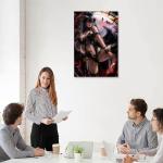 Fuwo Albedo Overlord Anime Poster Sexy Hot Anime Game Girl Big Boobs Poster 90s Canvas Wall Art Room Aesthetic Decor Posters 12x18inch(30x45cm)