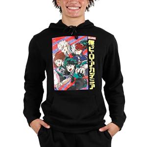 Bioworld My Hero Black Sweatpant and Hoodie Combo XL