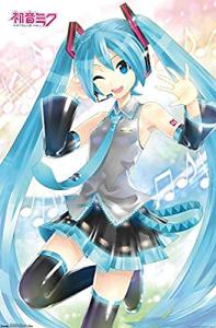 Trends International Hatsune Miku - Waving Wall Poster, 22.375" x 34", Unframed Version
