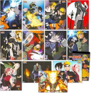 Naruto Poster Bundle - 12 Wall Decor Set