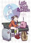 TV anime [Little Witch Academia] Vol.1 DVD (first production limited edition) (all volume purchase benefits: [drawn canvas art (chara fine printing) Size: F4 (Akko, Lotte, Susi) & [ Reprinted Chariot