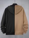 RoseSeek Men's Zip Up Hoodies Graphic Long Sleeve Pullover Hoodies Sweatshirt Western Streetwear Hoodies Multicolor Medium