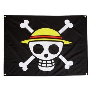 One Piece Luffy Pirate Flag - 31" Multi-colored