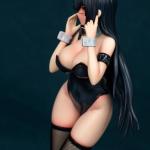 Black Bunny Aoi & White Bunny Summer Bud Figure Original Character 1/6 Scale PVC Anime Pre-painted Complete Figureine (White Bunny Summer Bud)