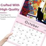 GuassLee Anime Cat Wall Calendar 2025-2026