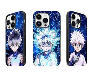TNOLTK 3D iPh 14 Case Anime Motion Anime Phone Case Shockproof Soft TPU Anti-Scratch Non-Slip Japanese Manga Case for iPh 14 6.1 Inch