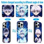 TNOLTK 3D iPh 14 Case Anime Motion Anime Phone Case Shockproof Soft TPU Anti-Scratch Non-Slip Japanese Manga Case for iPh 14 6.1 Inch