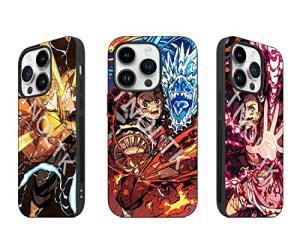 TNOLTK 3D iPh 14 Pro Case Anime Motion Anime Phone Case Shockproof Soft TPU Anti-Scratch Non-Slip Japanese Manga Case for iPh 14 Pro 6.1 Inch