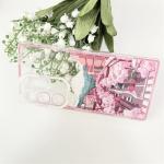 Mamarmot Compatible with iPhone 15 Cute Clear Case, Japanese Cool Cartoon Anime Aesthetic Scenery Design Soft Shockproof Angel Eyes Protective Transparent Case Cover Shell (Saku, for iPhone 15)